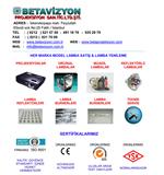 Betavizyon Projeksiyon San.tic.ltd.şti.